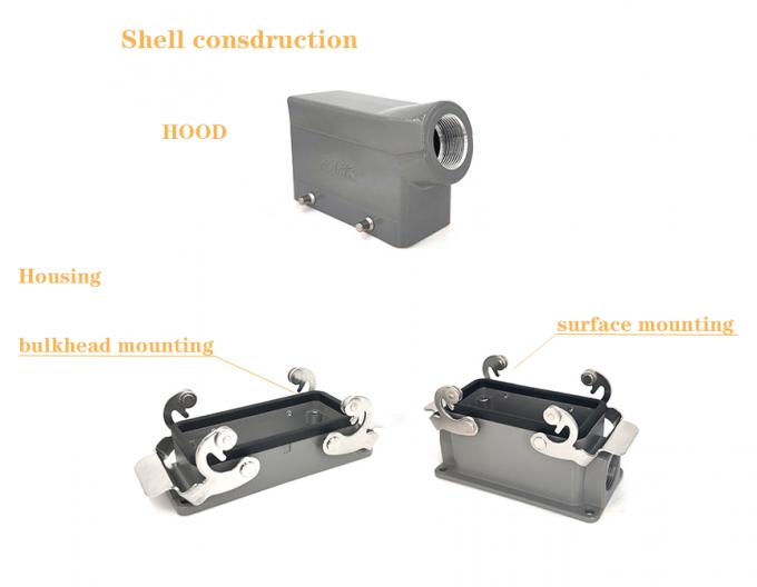 2 Signal Contacts Combined Industrial Inserts 4 Pin HK004/2