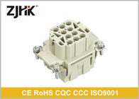 Crimp Insert Cable HEE Heavy Duty Rectangular Connector 10 Pin With High Density