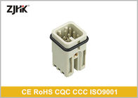 HD Series 8 Pole Heavy Duty Multi Pin Connector Crimp Termination For Wind Power