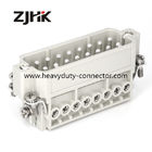 16P Male 16 Amp 240v Heavy Duty Power Connectors 16 Pin Rectangular Connector