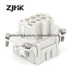 Pos Cage Clamp Termination Female Insert Heavy Duty Crimp Connectors For Industrial