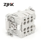 16A 6 Pin Heavy Duty Connector Cage Clamp Inserts 500V 09330062616 09330062716