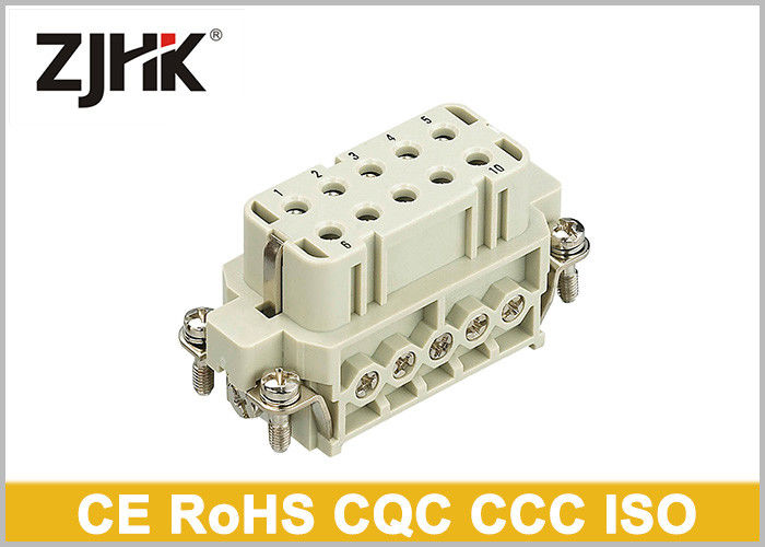 9330104636 Heavy Duty Power Connectors MALE INSERT 10 POLES+PE 9330104636 Heavy Duty Power Connectors MALE INSERT 10 POLES+PE