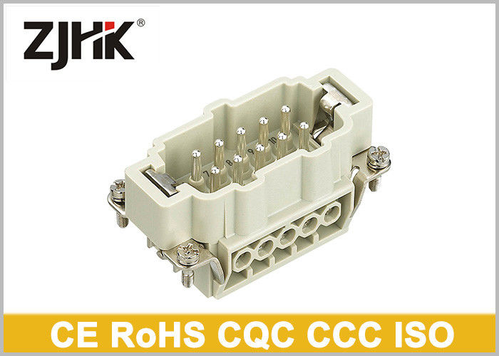10 Pin Heavy Duty Power Connector  HE 010 Industrial Electrical Connectors