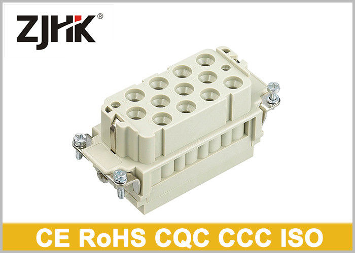 Industrial Heavy Duty Electrical Connectors , HK - 012 / 2 690V / 250V 14 Pin Connector