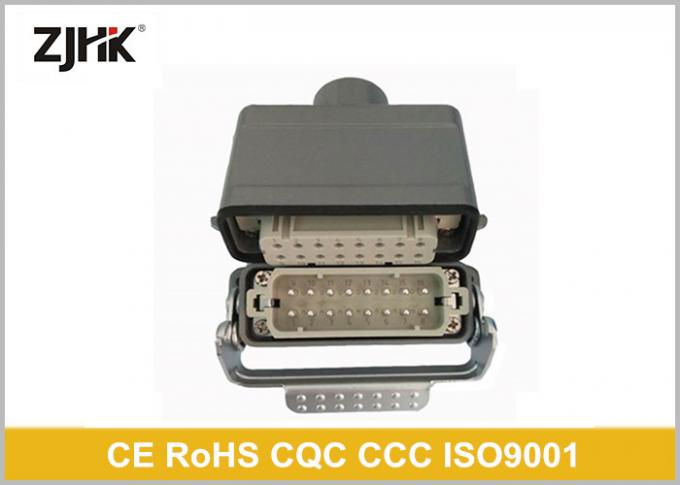 HA-016 Rectangular Heavy Duty Connector Of 16 Pin The Slim Inserts